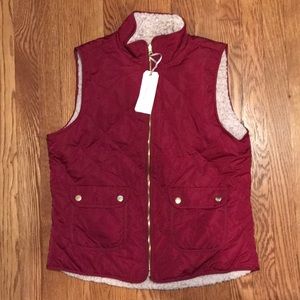 Raspberry Reversible Vest